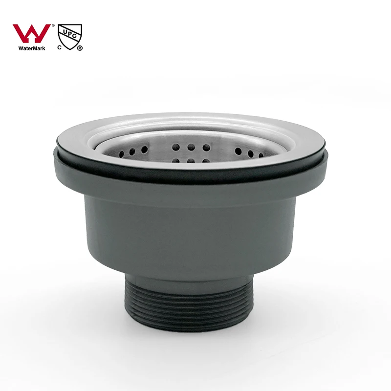 201/304 сушилки для кухонной раковины из нержавеющей стали с пластиковым корпусом, популярная глобальная дренажная система 110/114 мм