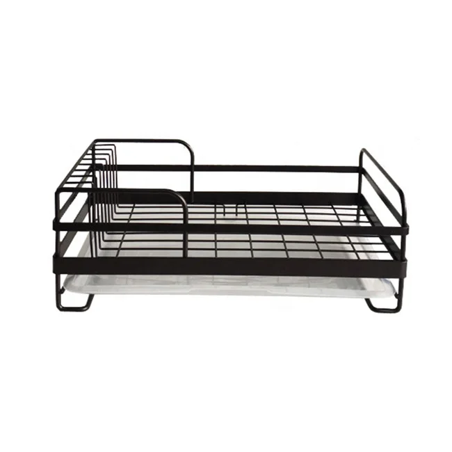 2020 hot sell Kitchen Plate Cup Dish Drying Rack Tray Cutlery Dish Drainer