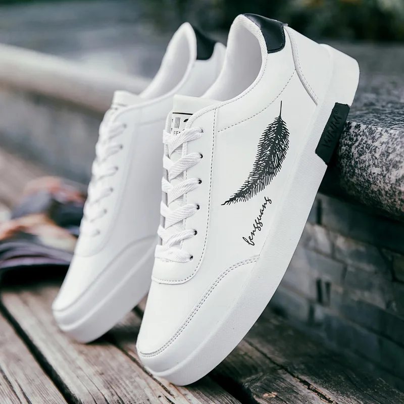 Professional manufacturer low sneakers full round toe casual shoes for men