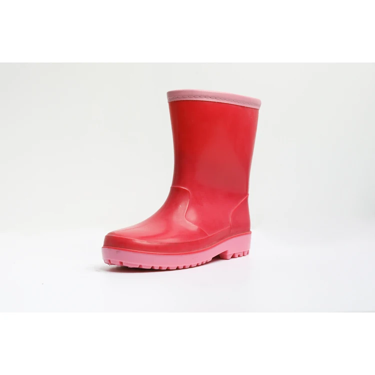 Premium Quality Kids Rain Boots Lightweight For Kids Anti Slip Soft Waterproof Shoes Made In China