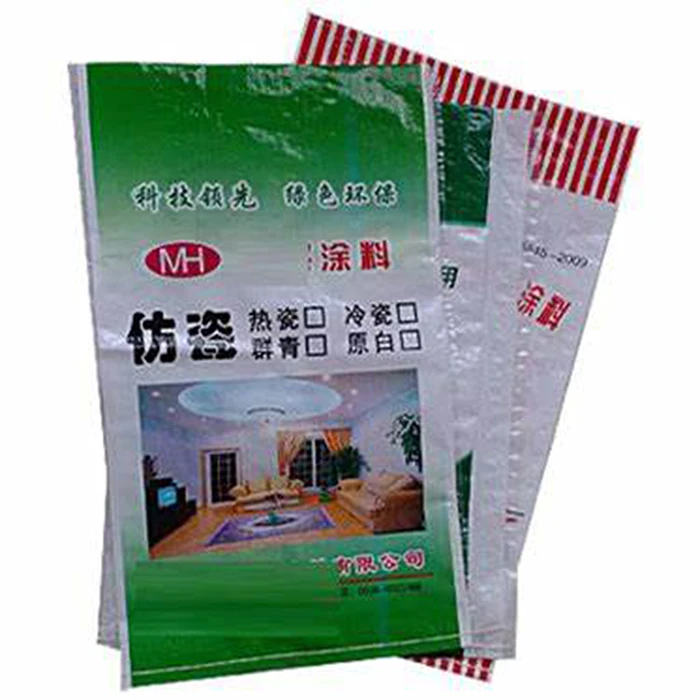 
Yufeng grote tas 15kg heat seal double folded polyethylene gros sac pp woven plastic bag for packing garbage vegetable food 