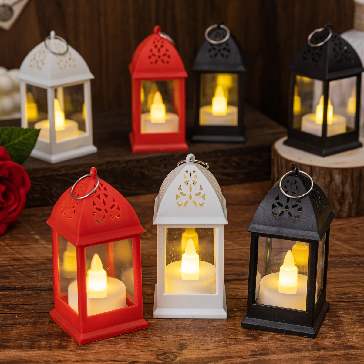 Пластиковый мини-светильник с полым верхом