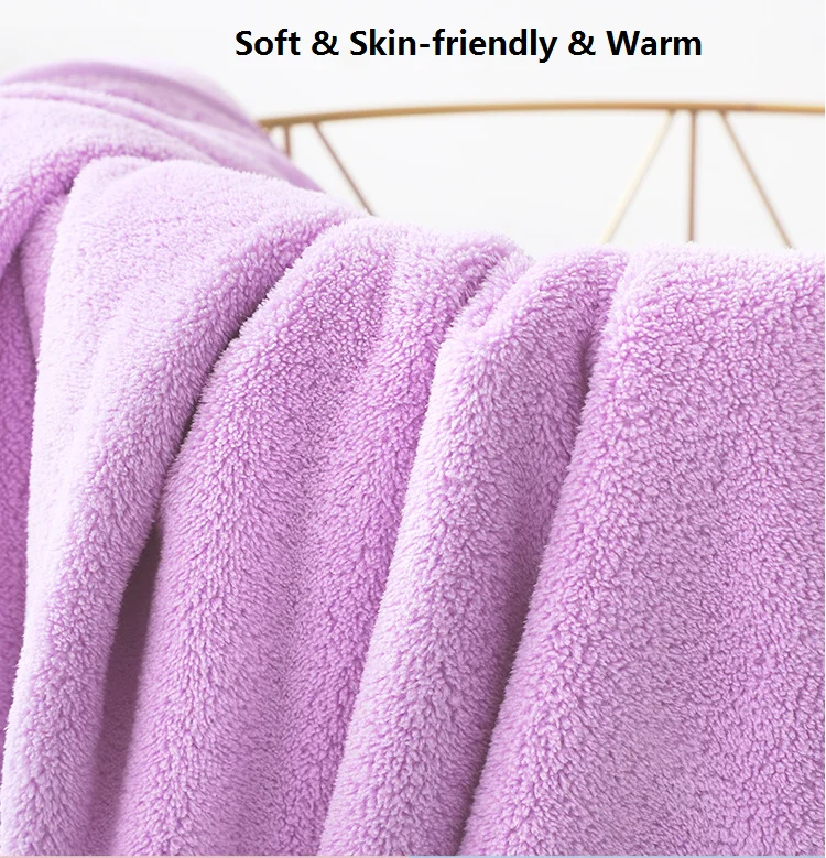 Baby bath towel Flannel fleece cartoon animal head baby hooded poncho towel