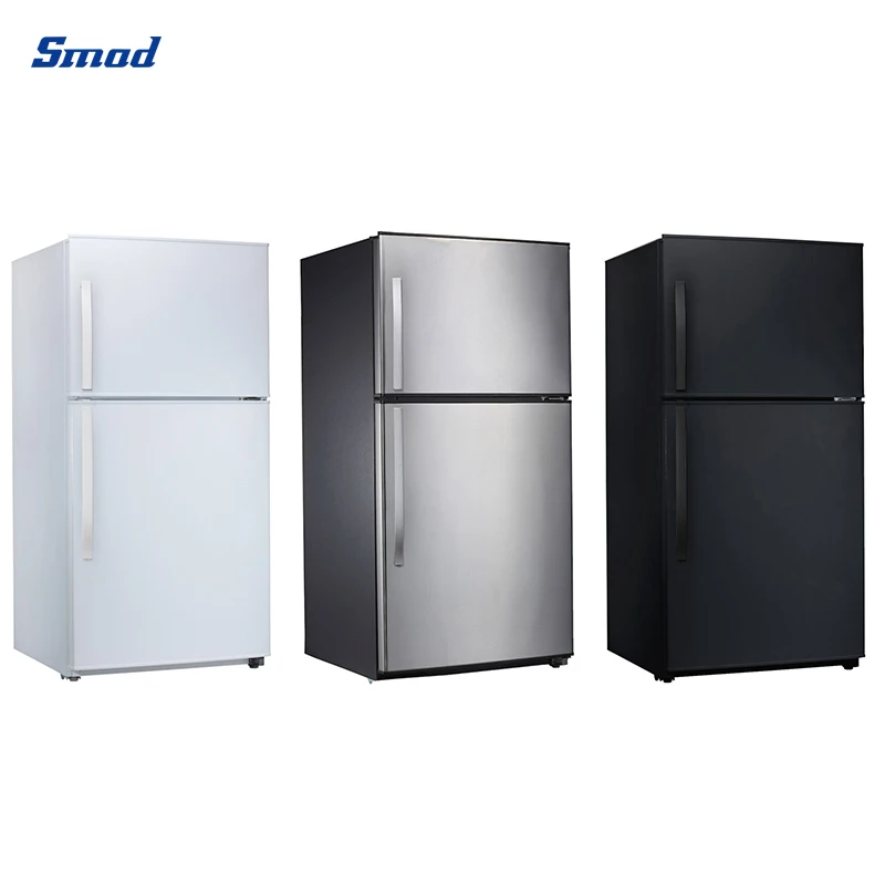 21 Cu. Ft Double Door Top Freezer Refrigerators 110V OEM For Home Use Fridge