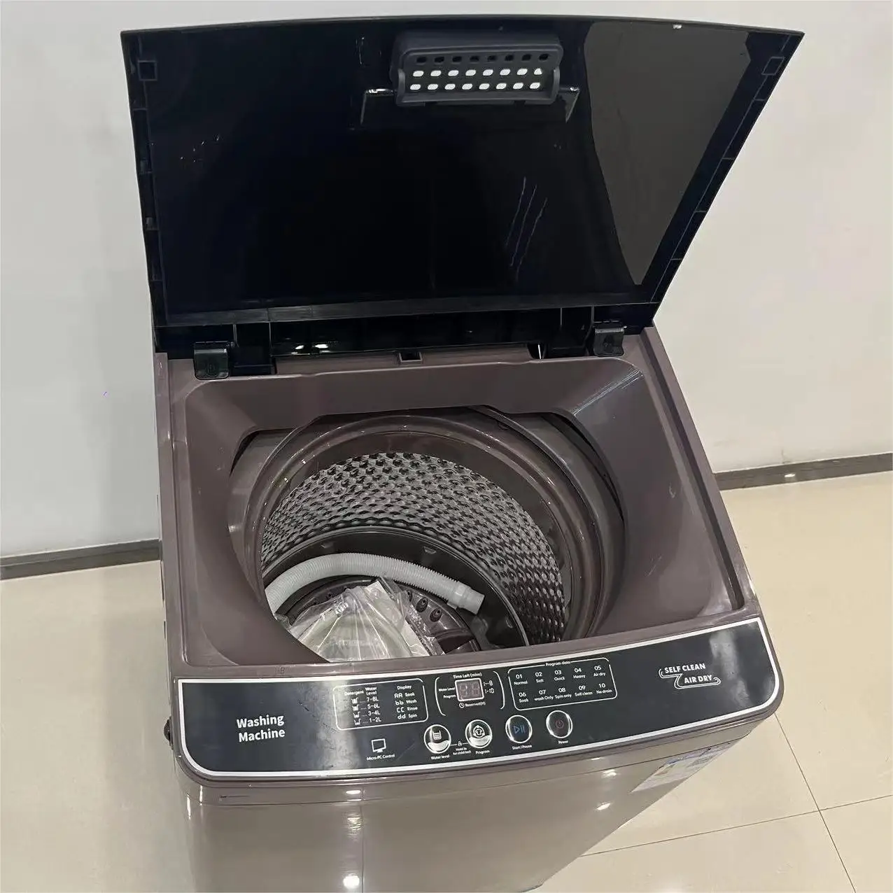 12kg English household wave washing machine mounted single bucket level energy efficiency Household appliances are sold cheap-HX