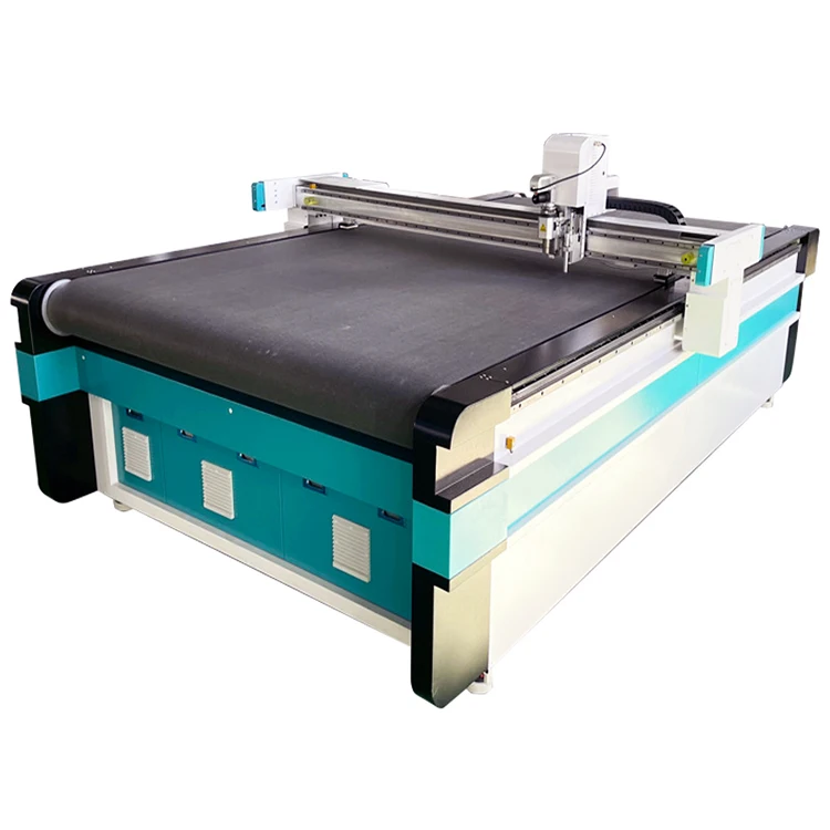 Digital vibrating knife cutter cnc floor carpet cutting machine