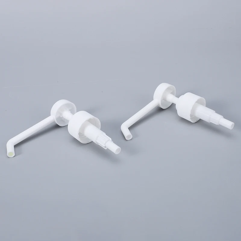 Plastic hand wash 24/410 28/410 long nozzle plastic pump spray caps for alcohol disinfectant