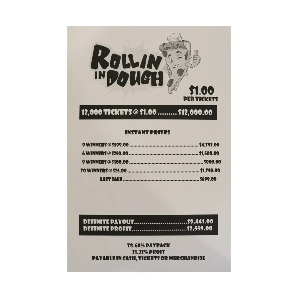 Scratch Off Lottery Tickets Print