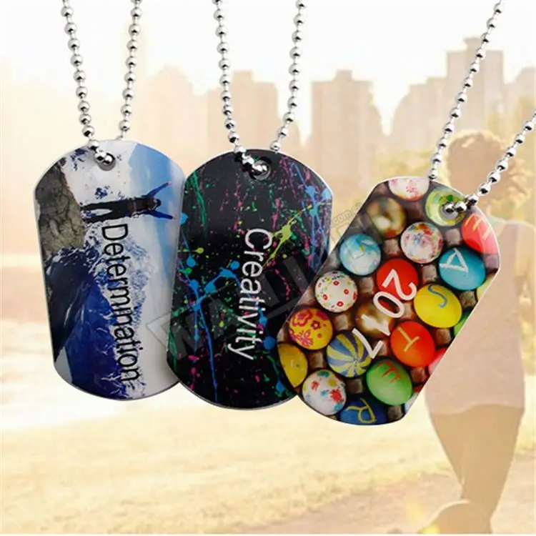 Chinese Manufacturer Custom Wholesale Dogtags Black