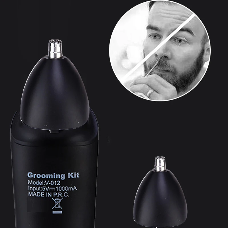 
VGR V-012 Professional 6 in 1 Multifunction Hair Clipper Hair Trimmer Electric Beard Trimmer Brush Rechargeable Hair Trimmer Cut 