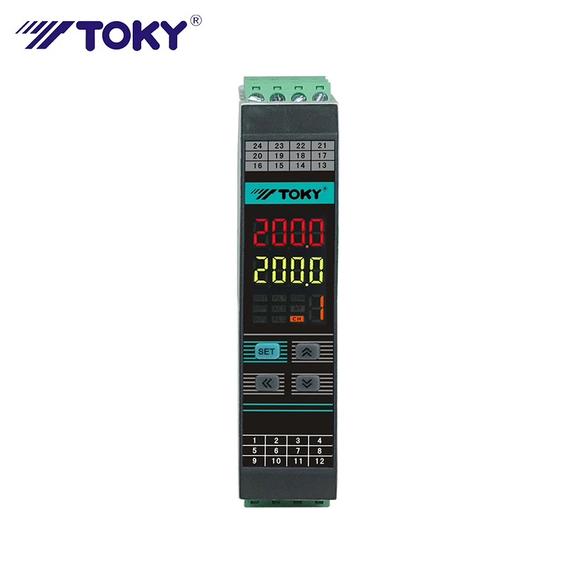 Hot Selling Industrial Control Thermostat Module Type 4 Channels Temperature Controller With Measured Display