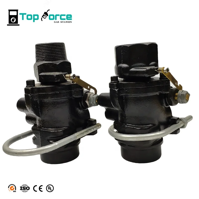 
Cast iron angle valve emergency cut off valve shut off valve for fuel dispenser 