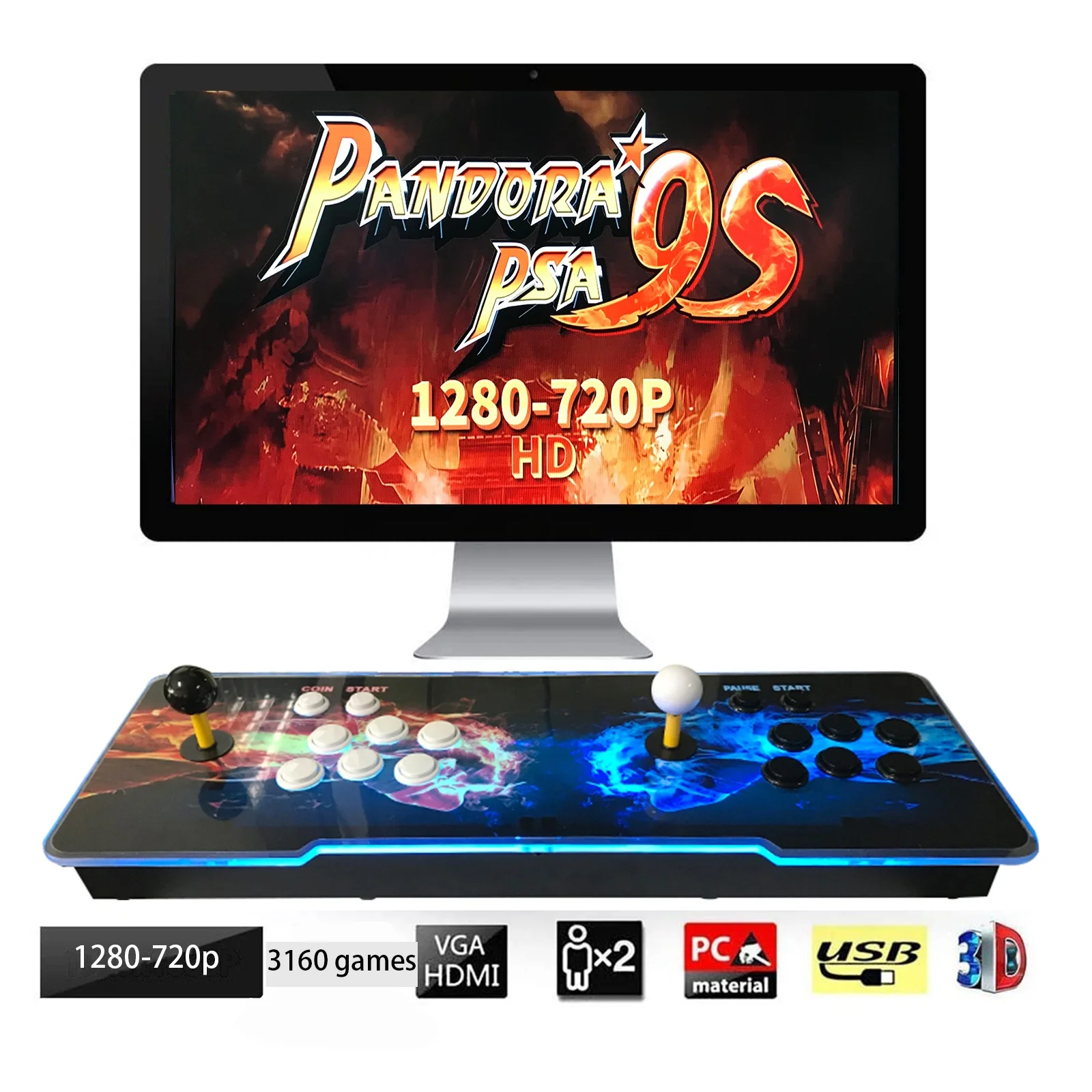 raspberry pi retro 3160 games in 1 multiplayer arcade games console