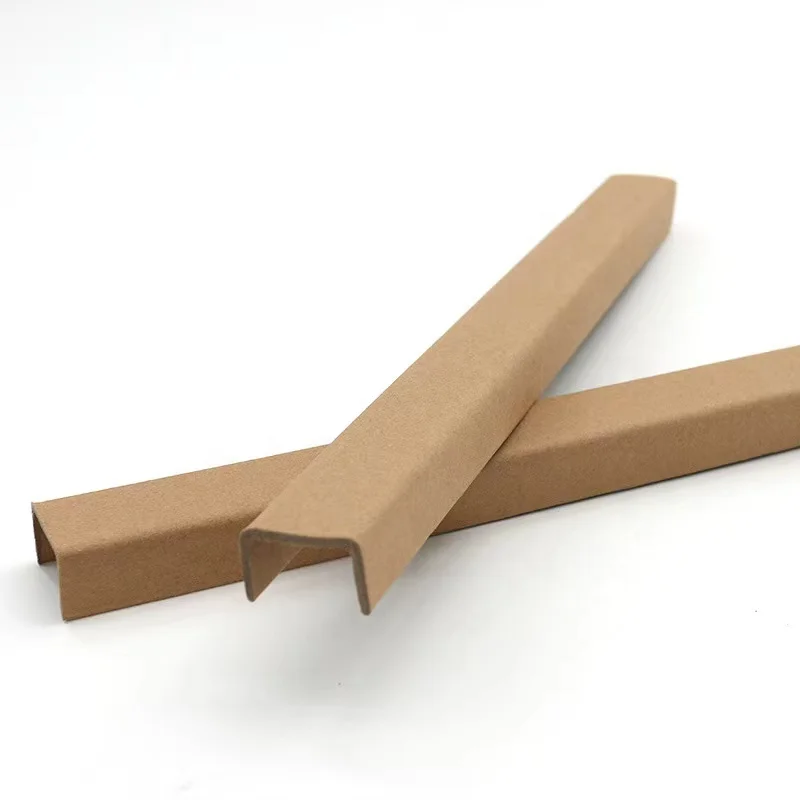 U shape  L shape  V shape brown color cardboard corner protector edge corner for the glass protective with OEM welcomed