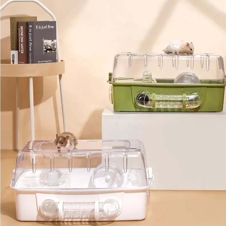 Transparent Acrylic Tunnel Animal Pet Cage Cage Panoramic Skylight Guinea Pig Cage