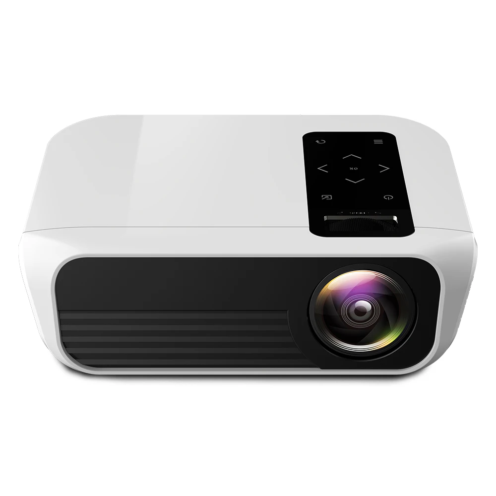 Novel Projector with multiple supporting equipment Intelligent touch screen projection HD High definition stable performance