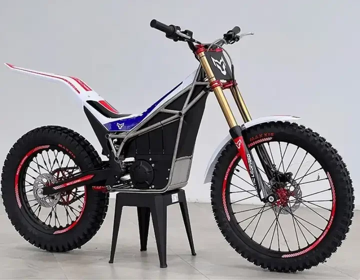 E AT 680 TRIAL Off-road Electric High speed Motorcycle Arctic Leopard Bike