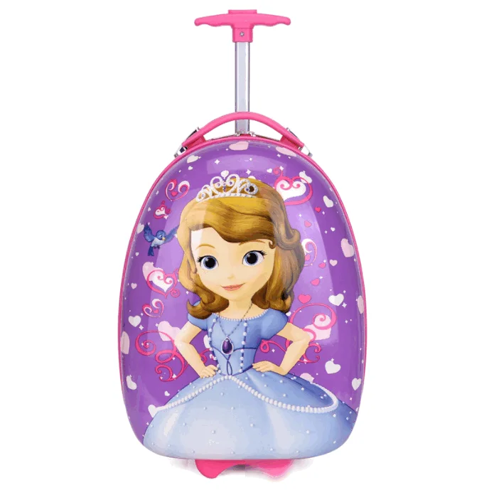 Kids cartoon Suitcase Children Trolley  wheeled suitcase for kids Rolling luggage suitcase Child Travel Luggage  case