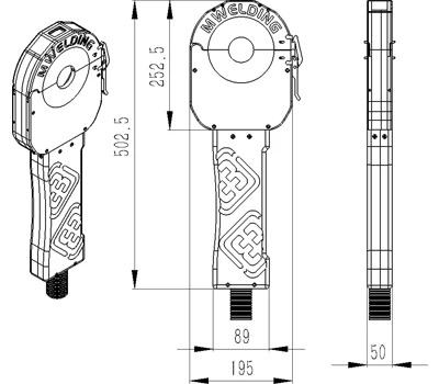 MWF-120 O.D 38.1-114.3mm stainless steel pipe welding machine with the unique water cooling system