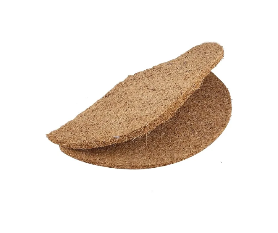 100% Natural Coco Coir Tree Protection Weed Round Mulch Mat Coconut Fiber Weed Mat Coir Mulch Mat Available in Custom Sizes