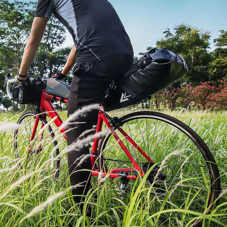 BESTOP Simplicity Style 13L Waterproof Wear Resistant Scratch Resistant PVC Bike Tail Bag