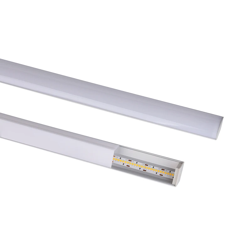 Dimmable DC24V LED Light Bar Warm White , Triangle LED Strip With Aluminum Profile 30 * 30mm LED Light