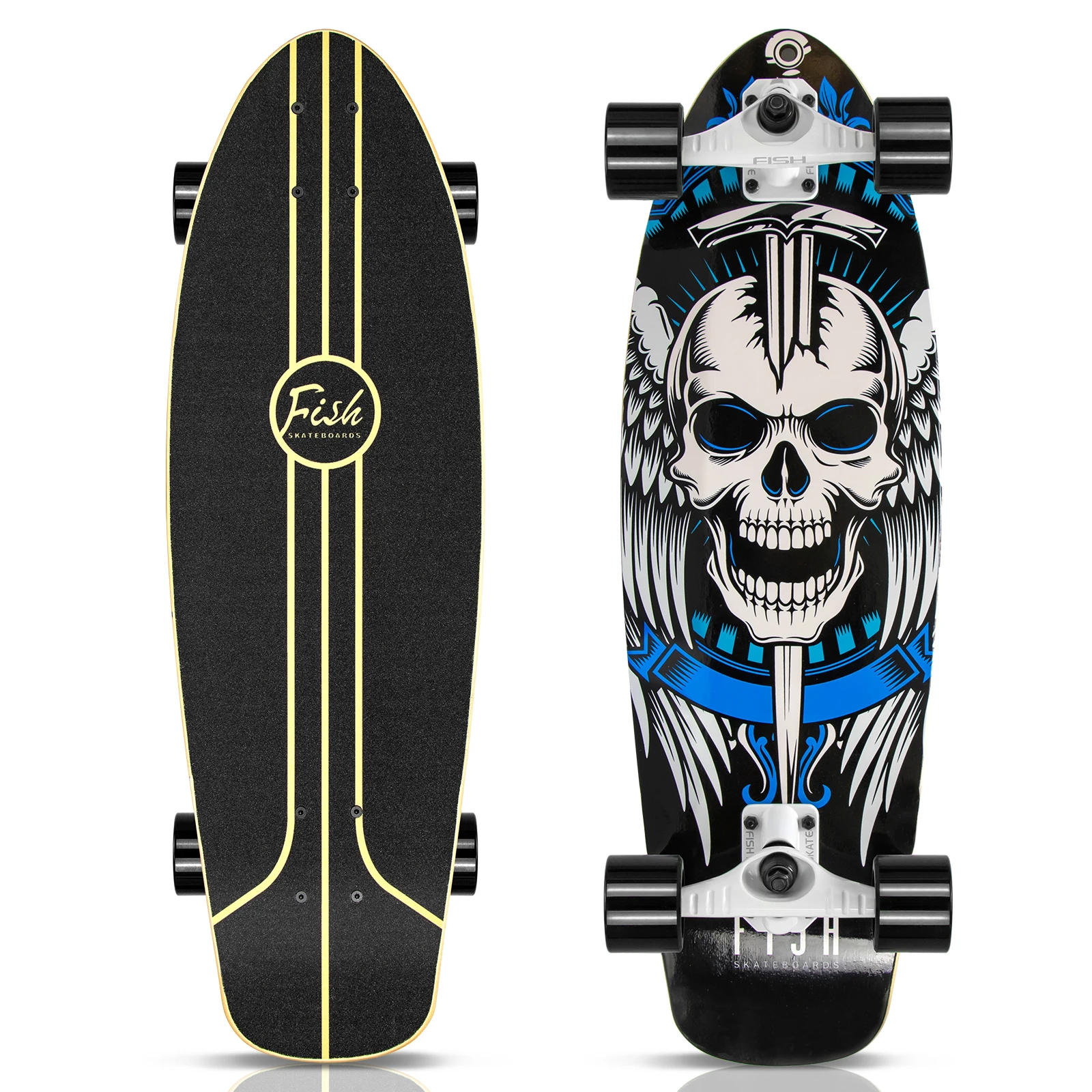 Surf Skateboard 100% All Canadian Maple Land Surf Skateboard Four-wheels Skateboard Type Drift Board