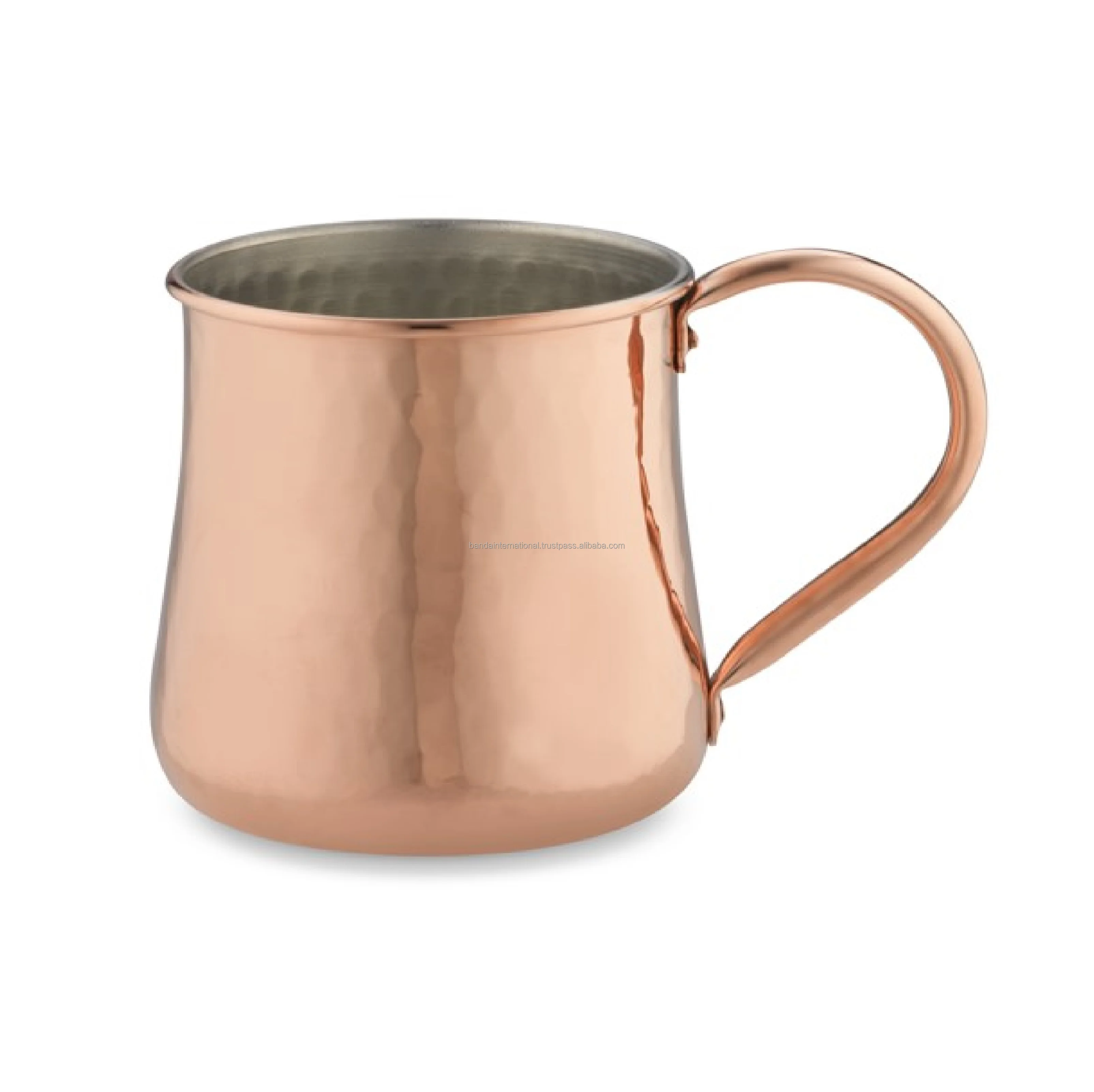 Low Price Copper Plated Mug High Quality Metal Moscow Mule Mug  Premium Quality Tea Cup