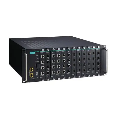 MOXA ICS-G7850A серии 48G + 2 10GbE Layer 3 полногигабитные модульные управляемые коммутаторы Ethernet