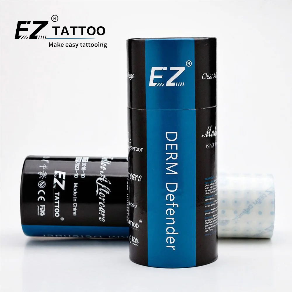 Wholesale EZ 15cm x 10M Regular Derm Defender Tattoo Adhesive Protective Shield Waterproof Tattoo Aftercare Film