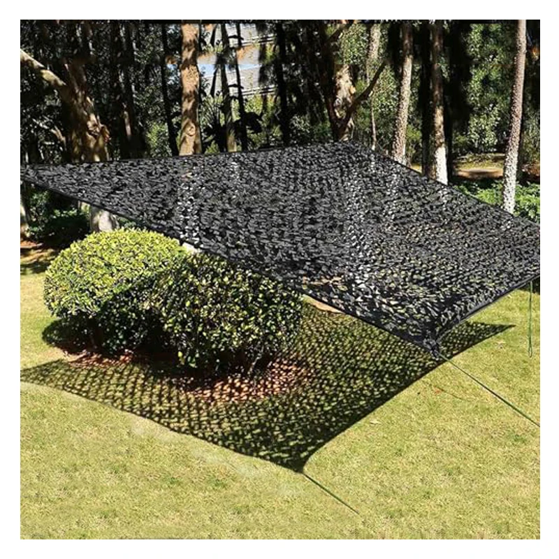 Sturdyarmor Rete Mimetica Tarnnetz Camo Netting Red de Camuflaje Filet de Black Camouflage Net for Hunting Blinds Tactical Gear