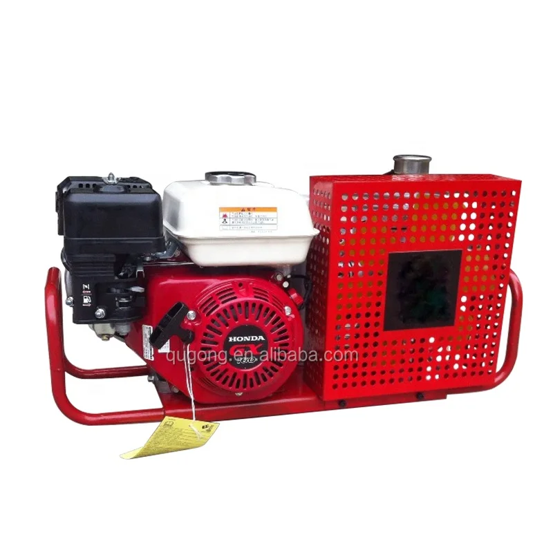 300bar high pressure air compressor, 300bar scuba diving gasoline Air Compressor