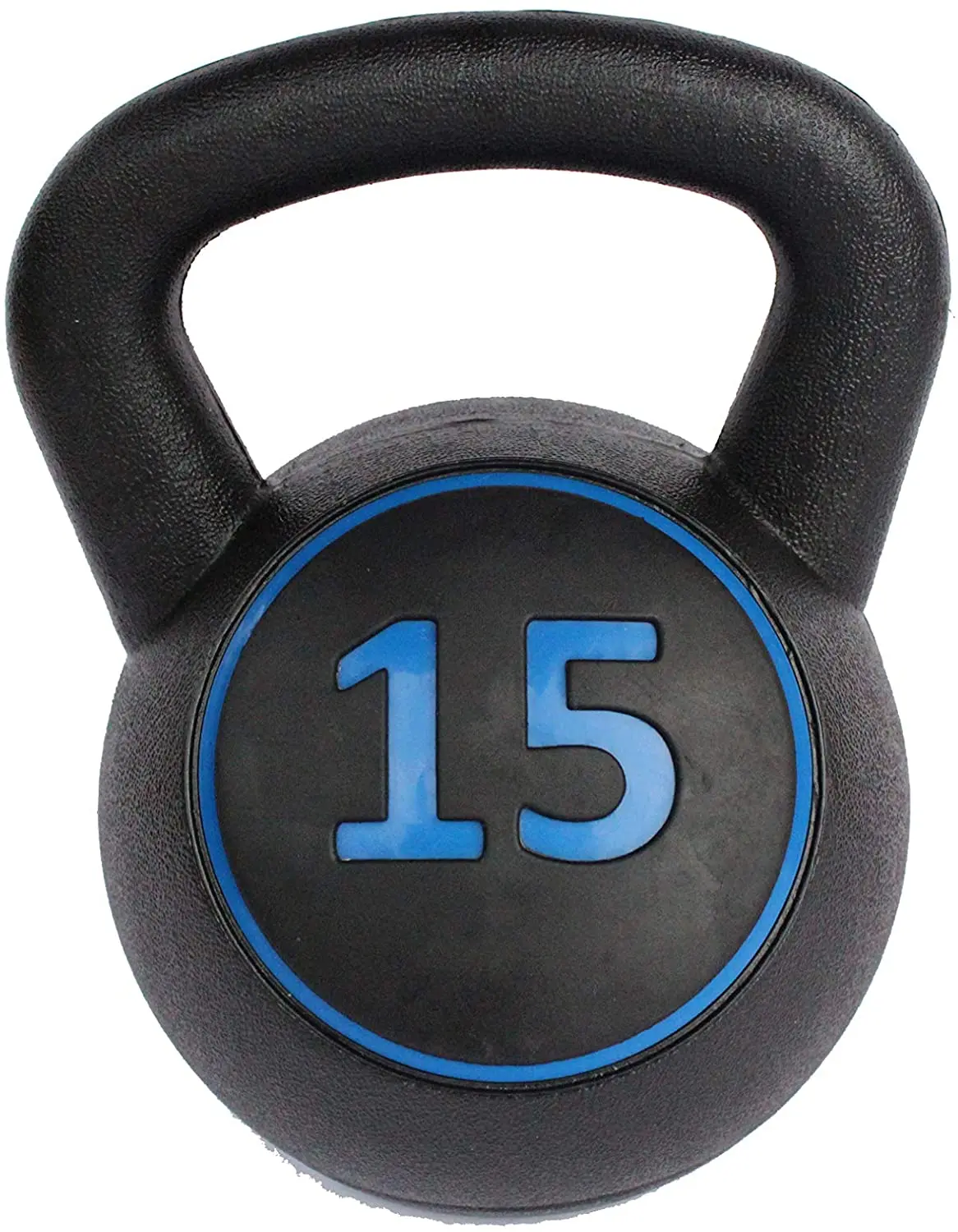 3-Piece Kettlebell Exercise Fitness Weight Set w/ Storage Rack