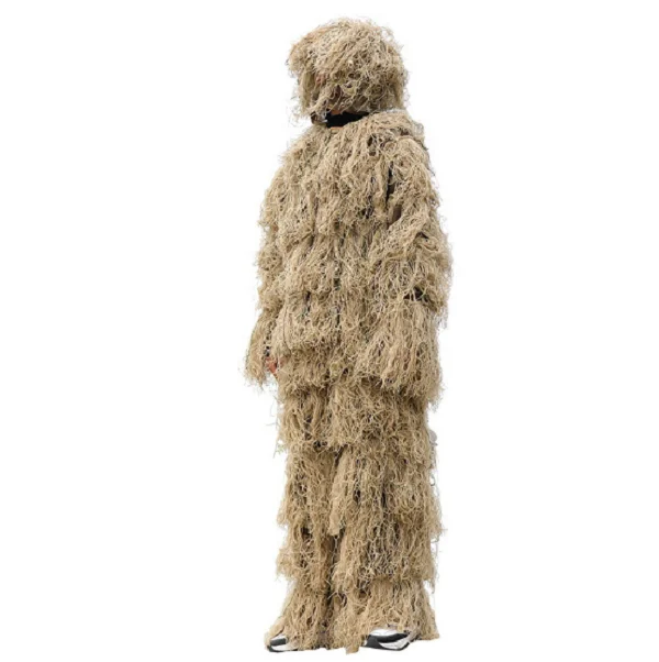 Hunting Clothing Forest Woodland Leaf Ghillie  Suit