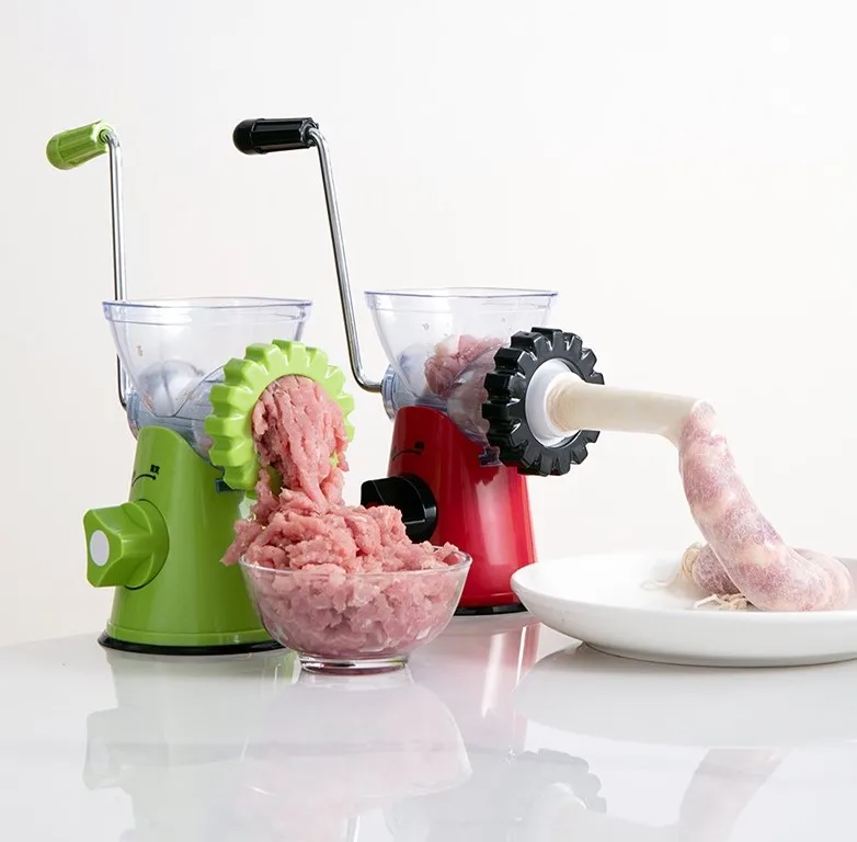 Новый дизайн, Высококачественная ручная домашняя мясорубка, измельчитель из нержавеющей стали