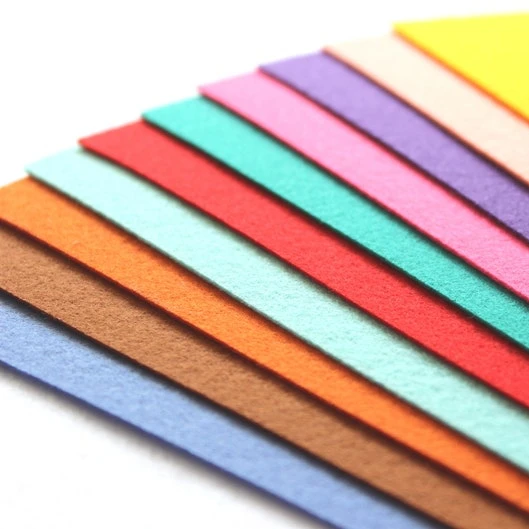 felt sheet wool top trending products 2022 new arrival felt sheets with muti-colors