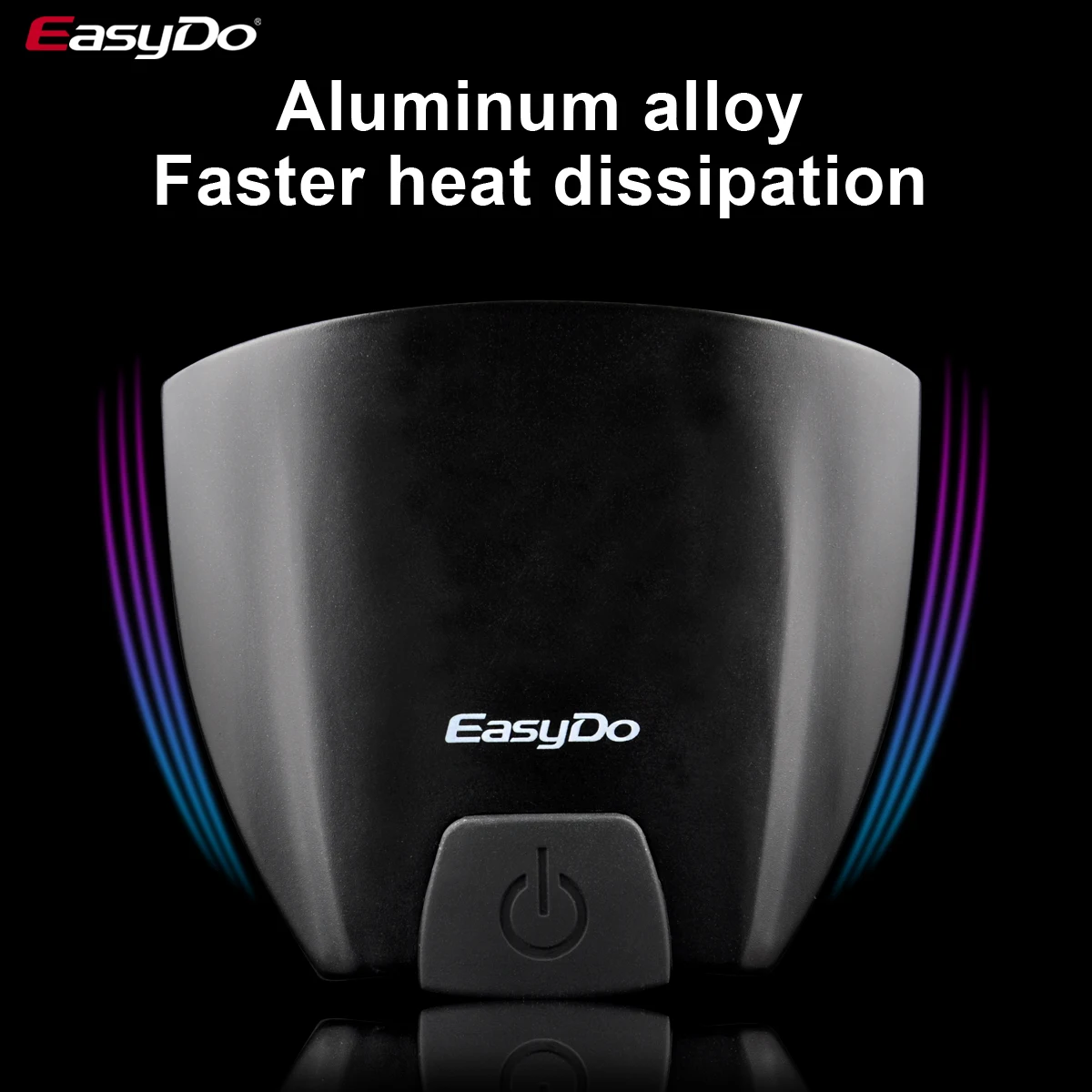 EASYDO STVZO 4400mah Power Bank Smart Induction Adjust Front Light USB Cycling Light