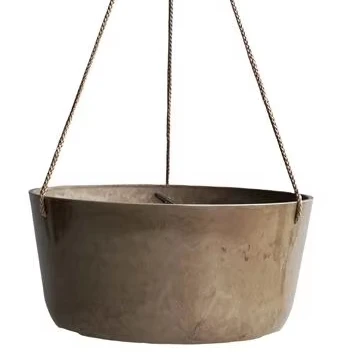 High-End Plastic Outdoor Plant Large Nordic Planter Eco Friendly Artificial Potted Big Garden Hanging Basket Pots For Plant