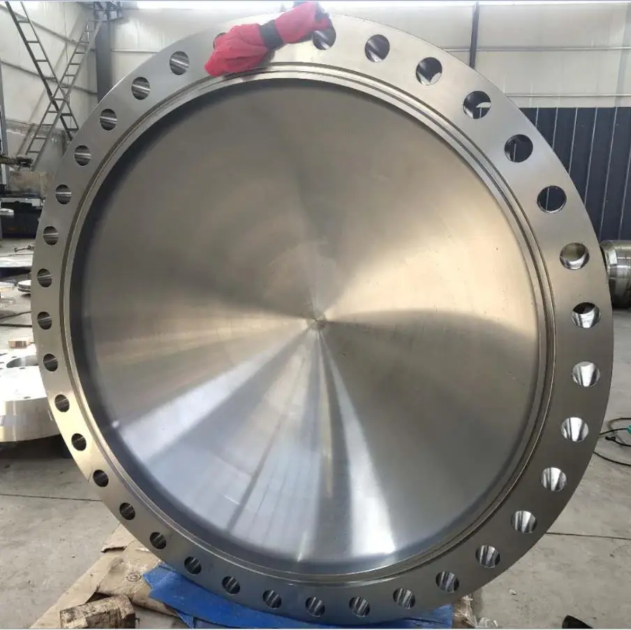 
 Кованые фланцевые ASME SA182 F22 класс 2 плавающая головка для сосудов высокого давления согласно чертежу клиента  