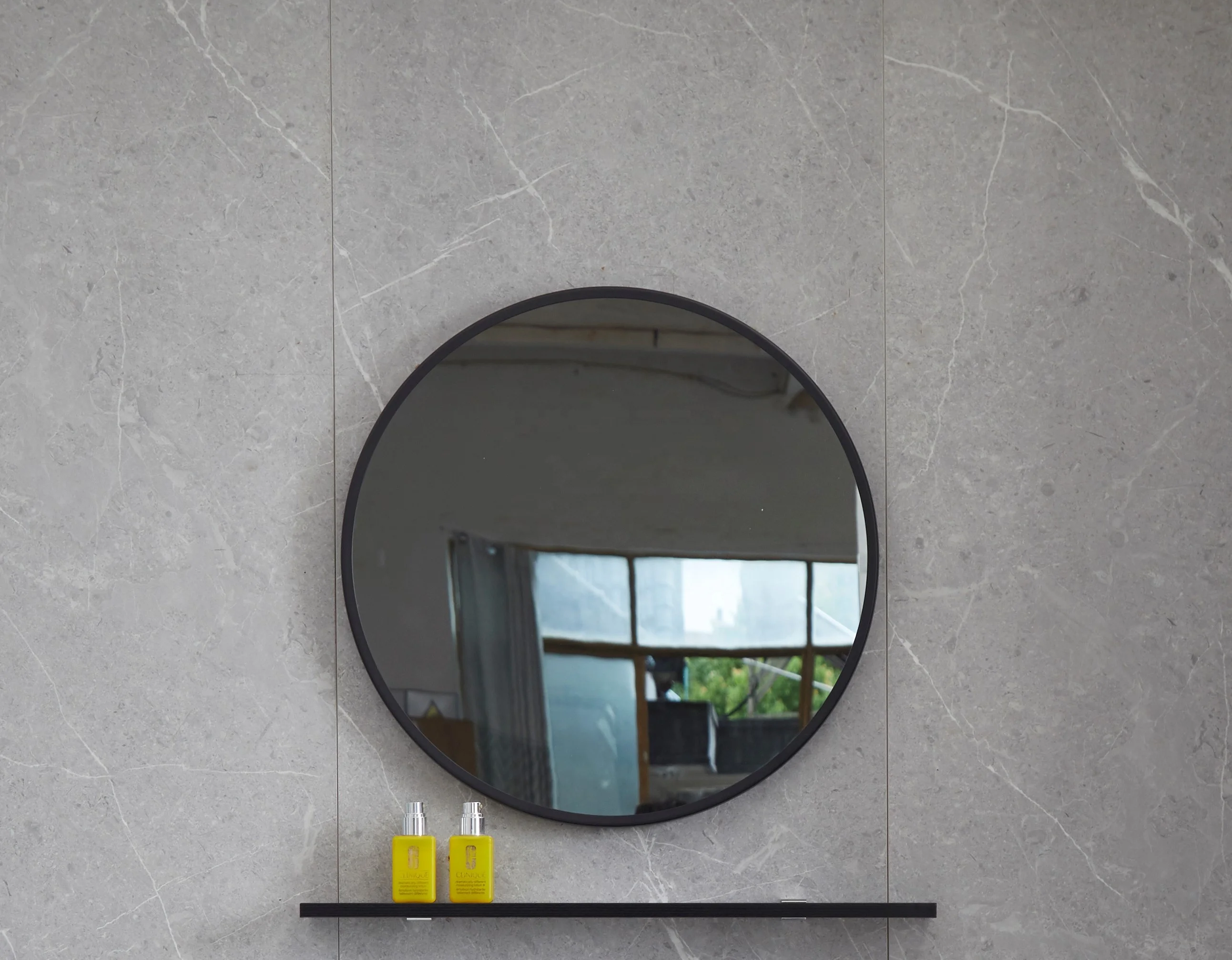 Beat quality glass basin wall mounted 2 large storage cabinet Bathroom Vanities units with mirror