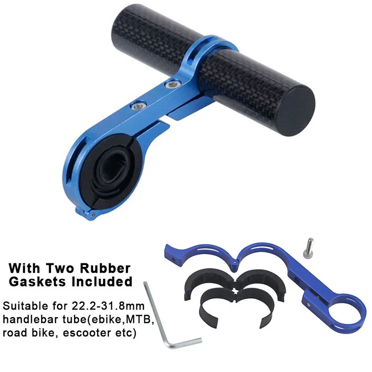 10CM Bike Handlebar Extender Bracket Bicycle Handlebar Extension Cycling Extension Mount Holder