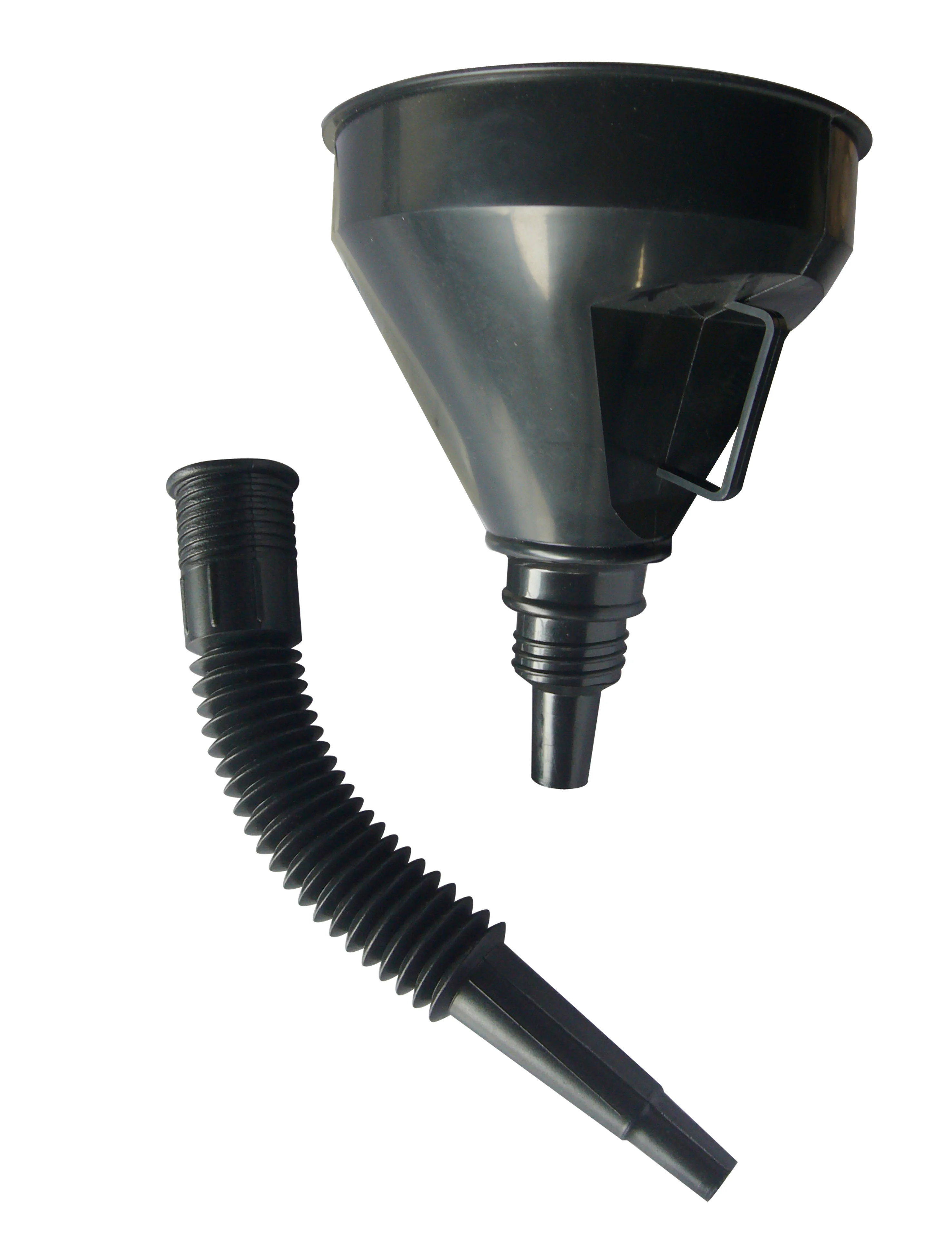 plastic oil funnel/can adjust car oil funnel/three parts oil funnel