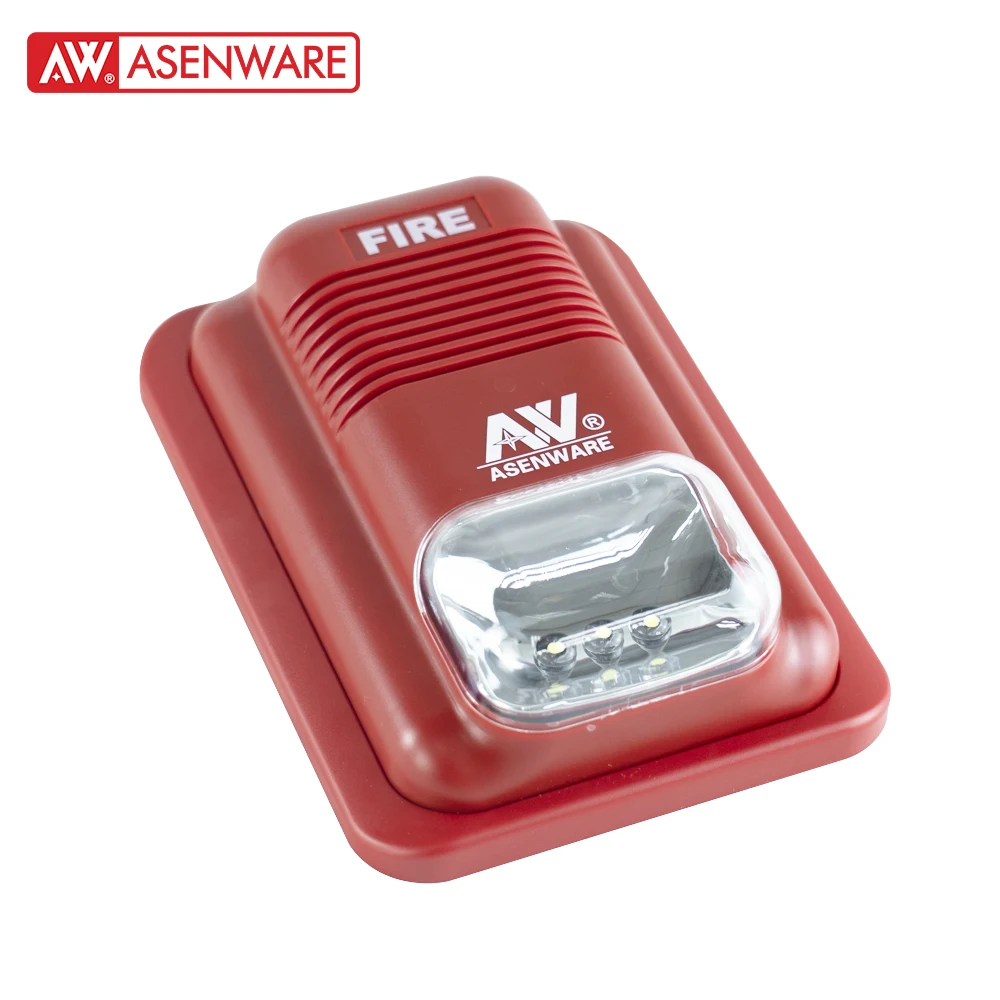 Asenware Conventional Strobe Sounder LED Light 24V Version 2166 Fire Alarm System Use