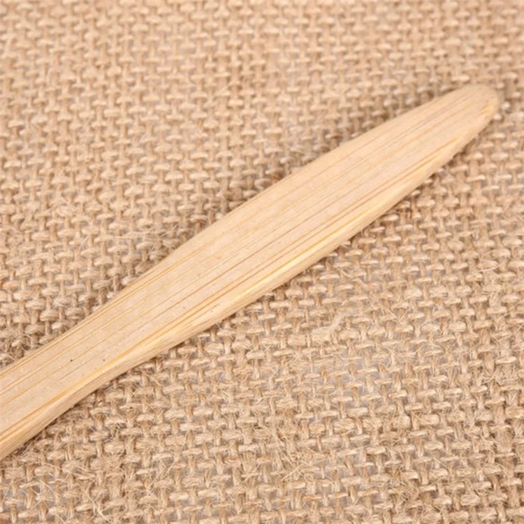 Free Sample Wholesale natural wooden bamboo charcoal bristle toothbrush