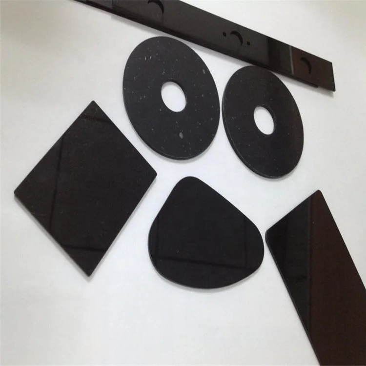 Factory Cheap Custom 254nm UV Pass Plates ZWB3/UG5/U-330 Filter Glass For UV Lamp