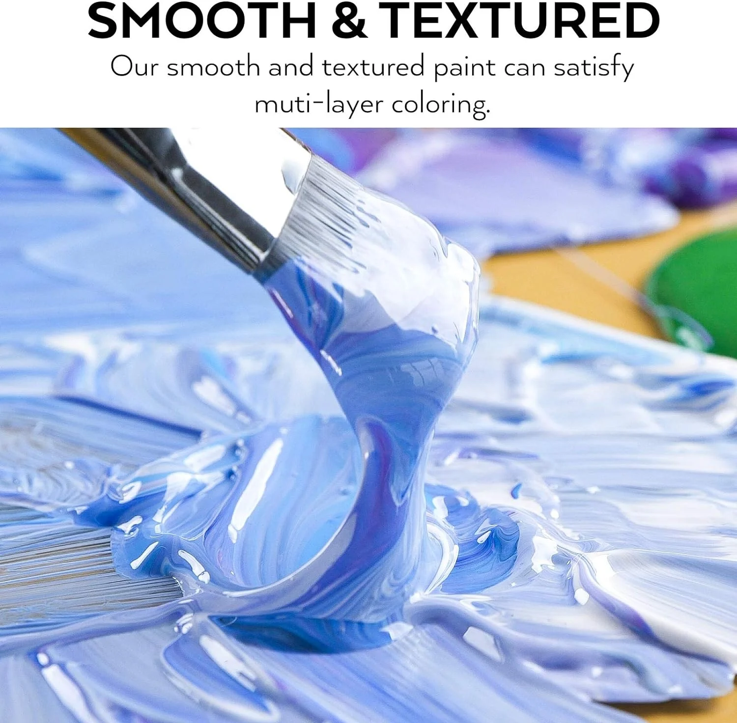 Bulk Fabric Paint 14 Color Large Volume Acrylic Paint Set 500 ml Rich Art Painting Supplies for Art