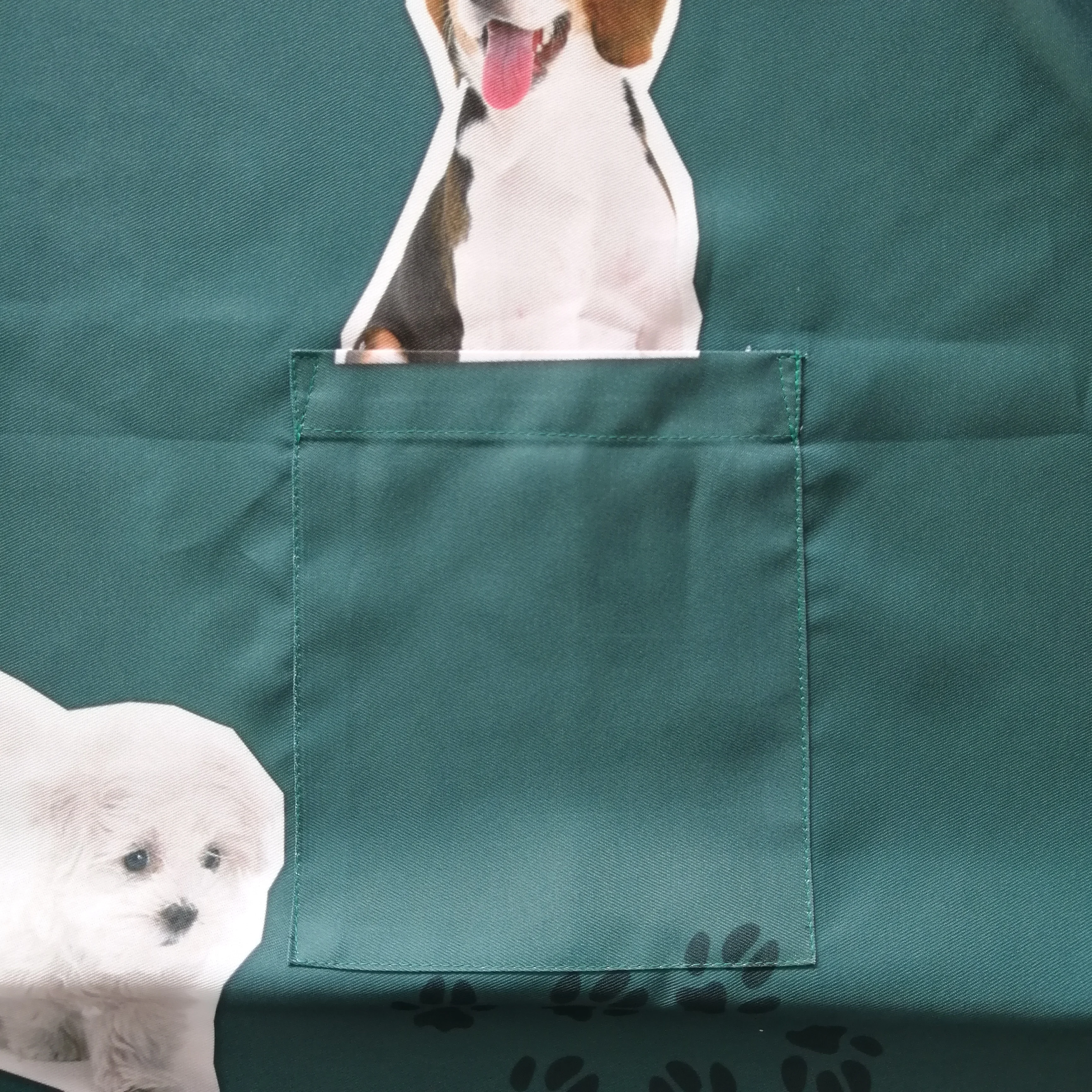 
Chinese manufacturers eco-friendly custom durable TC twill cotton fabric cooking kitchen apron 