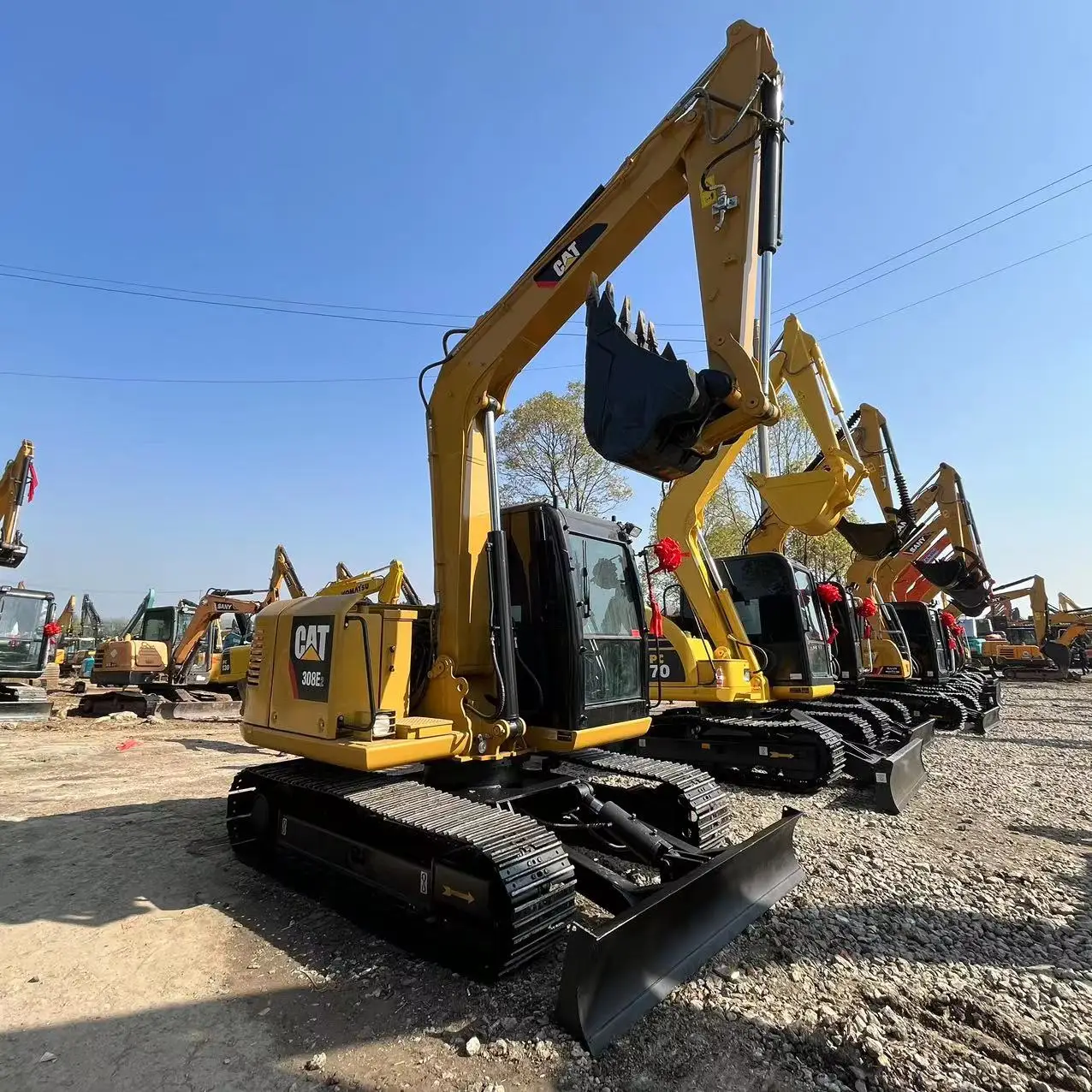 Экскаваторы CAT308E экскаватор catterpillar мини-машина 330bl 302c 320d 303e 308e2