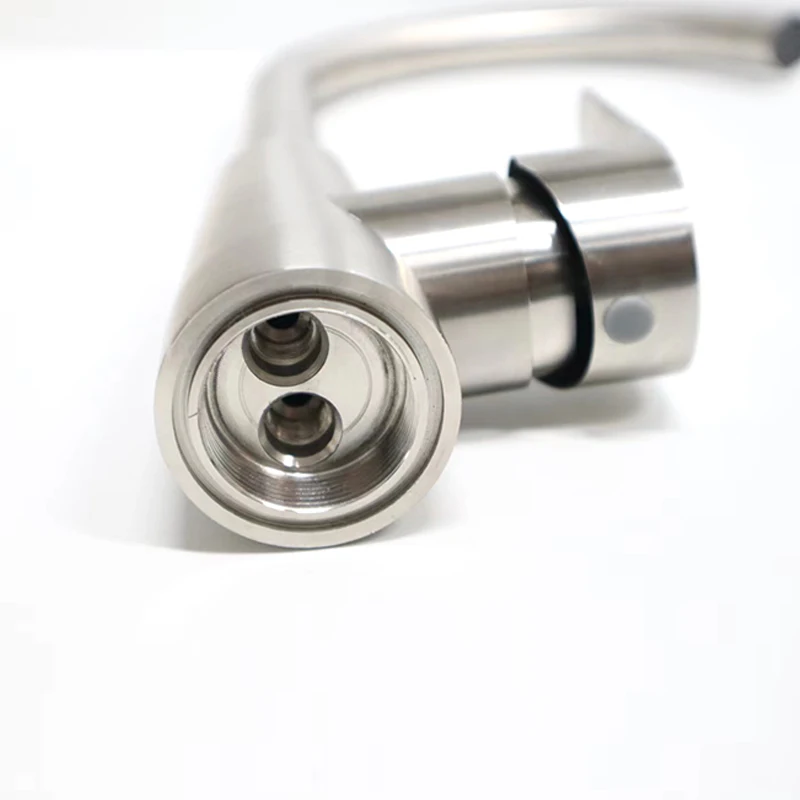 Minwei uv 304 stainless steel water water heater mixer purifier kitchen faucet with water filter