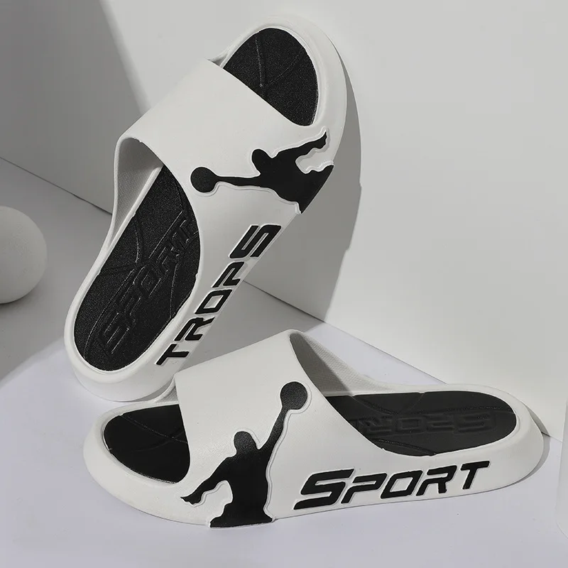 Летние модные мужские тапочки комнатные и уличные женские сандалии для влюбленных пляжные Тапочки